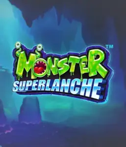 Dive into the spooky depths with Monster Superlanche slot by Pragmatic Play, featuring a bright and whimsical monster logo before a shadowy cave background. This graphic conveys the thrilling experience of a monster-themed game, perfect for players who love fantasy, providing a fantastic play experience. 